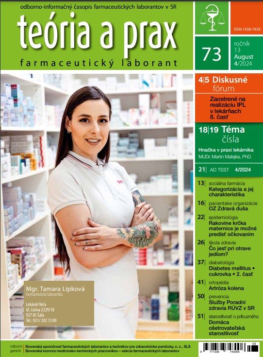 Teória a prax - farmaceutický laborant