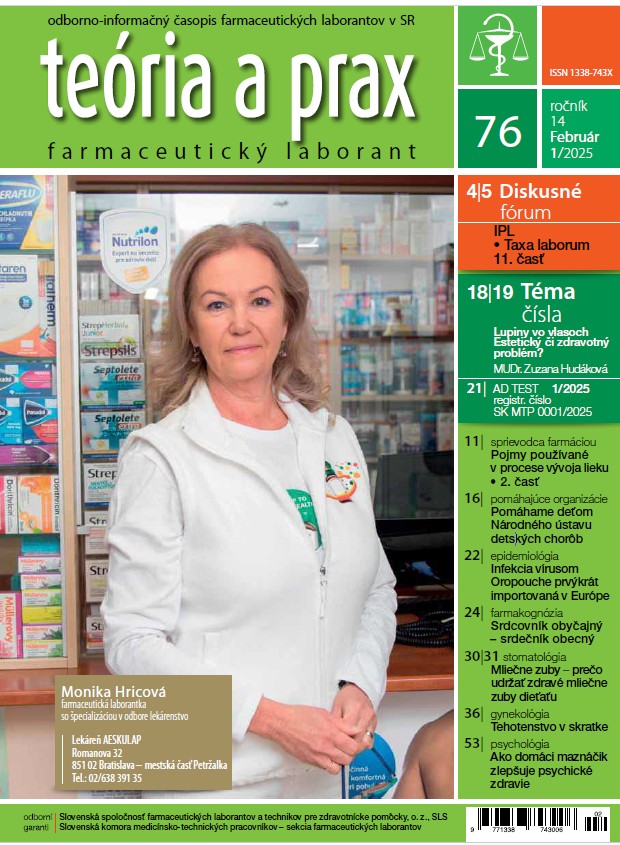 Teória a prax - farmaceutický laborant